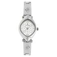 Titan Quartz Analog Champagne Dial Stainless Steel Strap Watch for Women