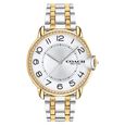 Coach Quartz Analog Silver Dial Stainless Steel Strap Watch for Women - image number 0
