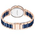 Kenneth Cole Quartz Analog Blue Dial Blue Stainless Steel & Ceramic Strap Watch For Women - image number 4