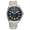 Titan Zero Hour Professional Diver's 500m Limited Edition Automatic Analog with Blue Dial Silver Titanium & Blue FKM Strap Watch for Men - image number 2
