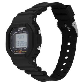 Zoop Digital Watch with LCD Dial And Black Strap for Boys Kids, from House of Titan