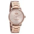 Coach Quartz Analog Rose Gold Dial Stainless Steel Strap Watch for Women - image number 1
