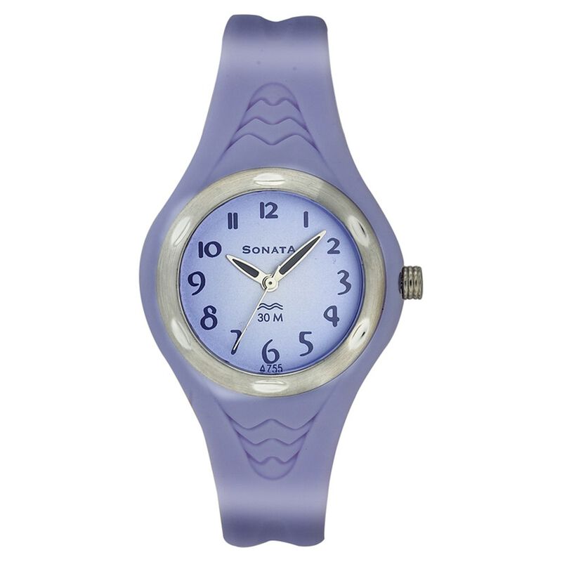 Sonata Quartz Analog Silver Dial Strap Watch for Women