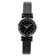 Sonata Quartz Analog Black Dial Leather Strap Watch for Women