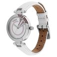 Titan Quartz Analog White Dial Leather Strap Watch for Women - image number 1