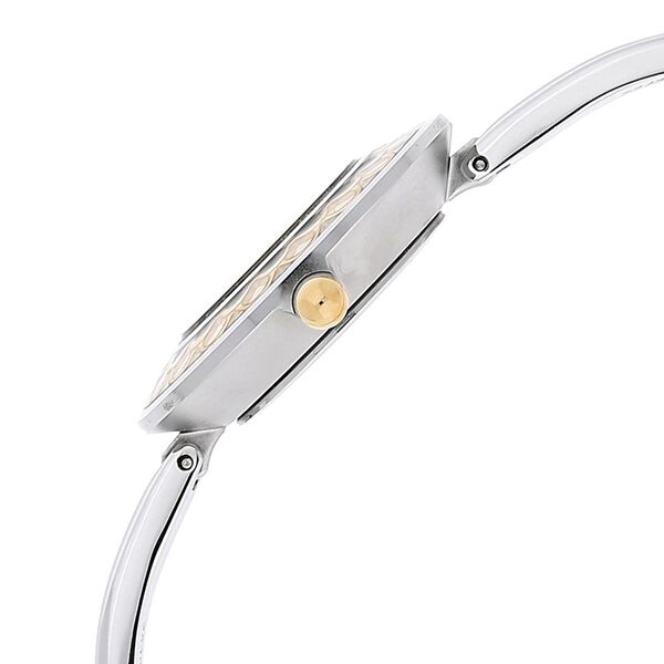 Titan Quartz Analog Mother of Pearl Dial Metal Strap Watch for Women - image number 2