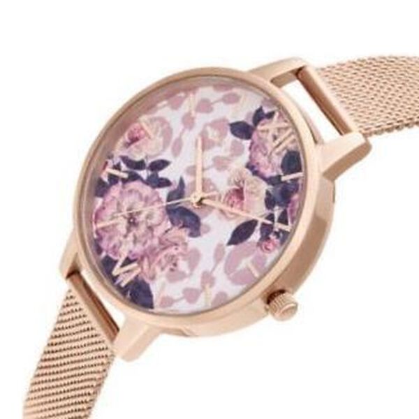 Olivia Burton Quartz Analog White Dial Stainless Steel Strap Watch for Women - image number 1