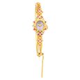 Nebula Quartz Analog Mother of Pearl Dial 18 Karat Gold Strap Watch for Women - image number 0