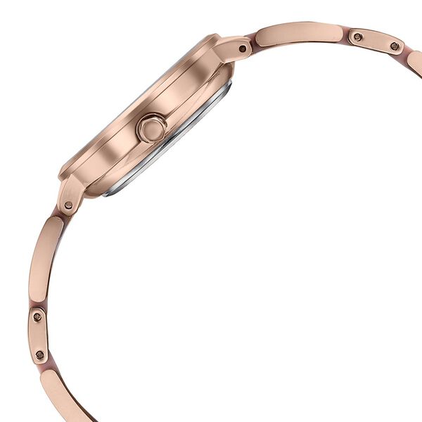 Sonata Wedding Edit Quartz Analog Pink Dial Stainless Steel With Acetate Strap Watch For Women - image number 4