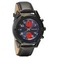 Fastrack Quartz Analog with Day and Date Blue Dial Leather Strap Watch for Guys - image number 1