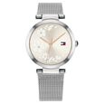 Tommy Hilfiger Quartz Analog Grey Dial Stainless Steel Strap Watch for Women - image number 0