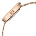 Vyb Prodigy By Fastrack Quartz Analog Grey Dial Rose Gold Stainless Steel Strap Watch For Girls - image number 5