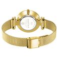 Fastrack Vyb Classique Quartz Analog Green Dial Golden Metal Strap Watch For Women - image number 4