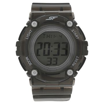 SF Digital Dial Plastic Strap Women Watch