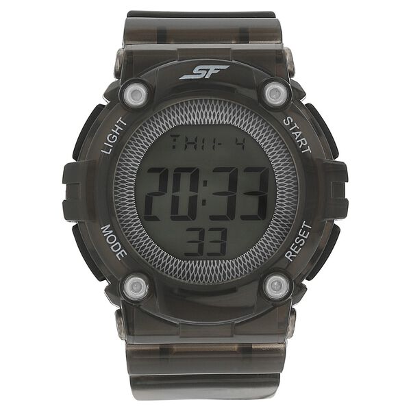 SF Digital Dial Plastic Strap Women Watch - image number 0