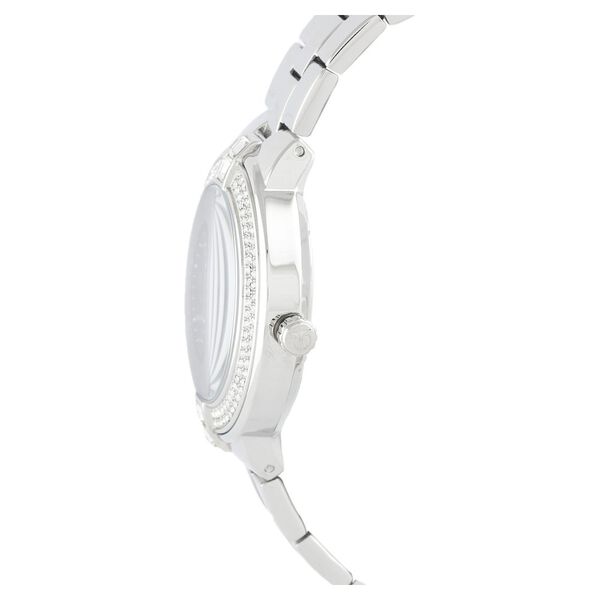 Titan Quartz Analog with Day and Date Blue Dial Stainless Steel Strap Watch for Women - image number 1