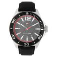 Tommy Hilfiger Quartz Analog Black Dial Fabric Strap Watch for Men - image number 0