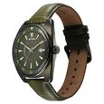 Titan Tonneau Analog with Date and Green Dial Green Leather Strap Watch for Men - image number 2
