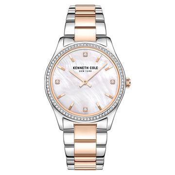 Kenneth Cole Quartz Analog White Dial Stainless Steel Strap Watch for Women
