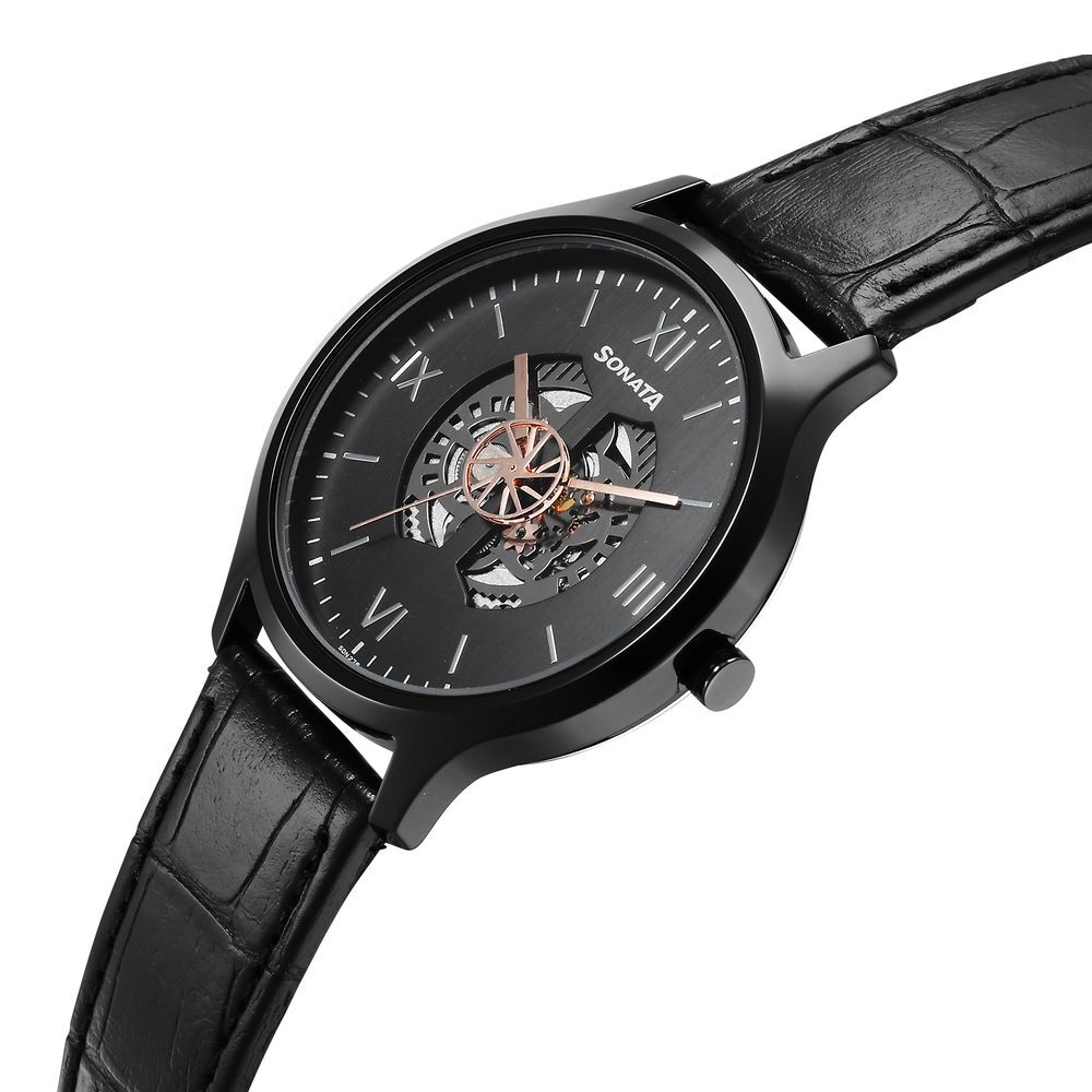 Sonata automatic watch on sale