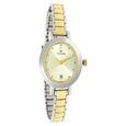 Titan Quartz Analog with Date Champagne Dial Stainless Steel Strap Watch for Women - image number 1
