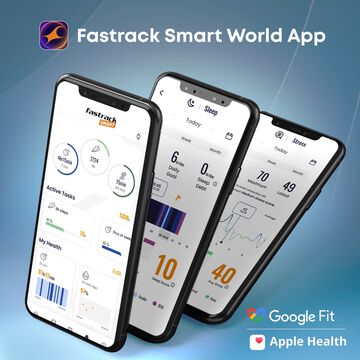 Fastrack Astor FR2 Pro Smart Watch with 3.63 cm AMOLED Display with 466*466 Pixel Resolution, AI Voice Assistant