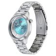 Fastrack Space Rover Quartz Analog Blue Dial Stainless Steel Strap Watch for Girls - image number 2