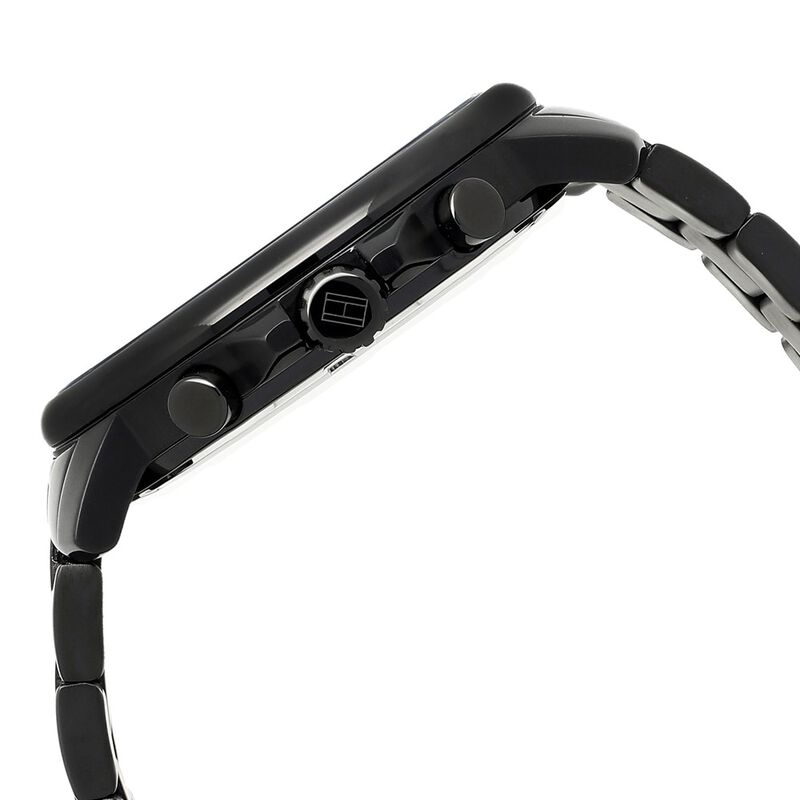 Tommy Hilfiger Quartz Multifunction Black Dial Metal Strap Watch for Men - image number 3