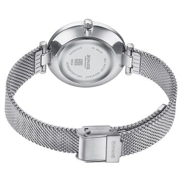 Sonata Wedding Quartz Analog Purple Dial Stainless Steel Strap Watch For Women