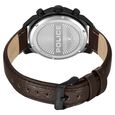 Police Quartz Multifunction Grey Dial Brown Leather Strap Watch for Men - image number 2