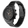 Fastrack Cerame Quartz Multifunction Black Dial Steel & Ceramic Strap Watch for Guys - image number 3