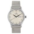 Titan Analog with Day and Date Champagne Dial Metal Strap watch for Men