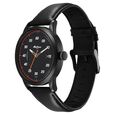 Titan Octane Quartz Analog with Date Black Dial With Black Leather Strap Watch For Men - image number 2