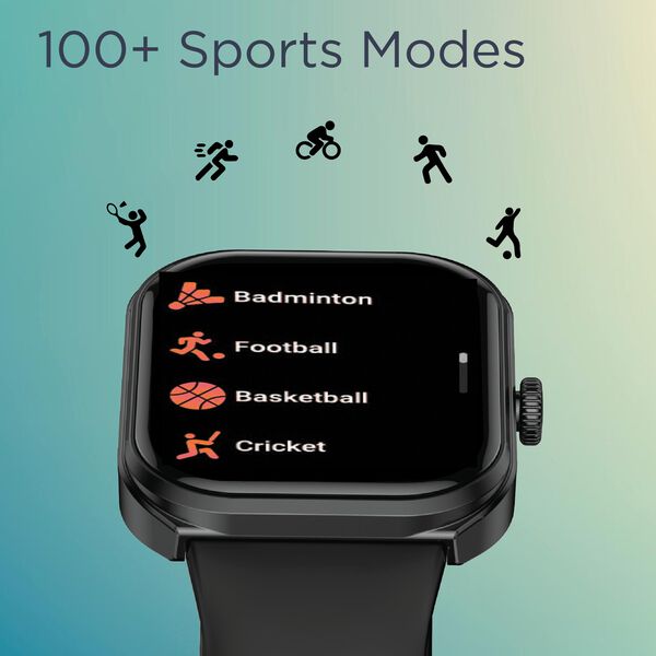 Fastrack Revoltt FS2+ Smartwatch 2.01" UltraVU Display Functional Crown SingleSync BT Calling Nitro Fast Charging - image number 3