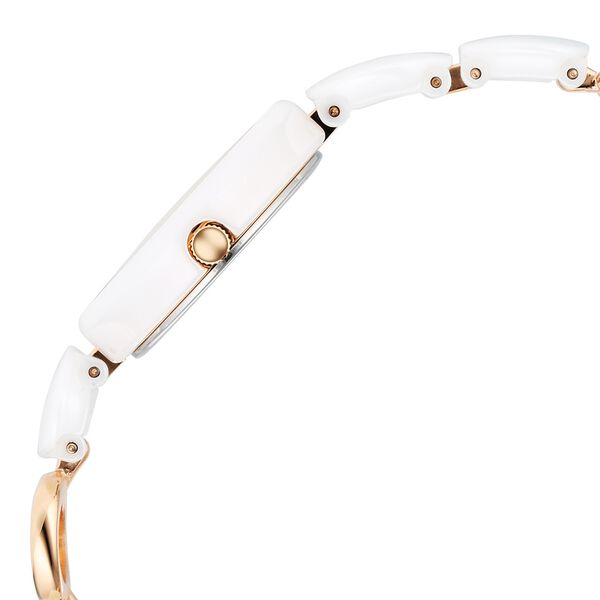 Titan Raga Ceramics Quartz Analog White Dial Metal & Ceramic Strap Watch For Women - image number 3