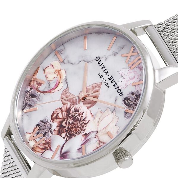 Olivia Burton Quartz Analog Multicoloured Dial Stainless Steel Strap Watch for Women - image number 1