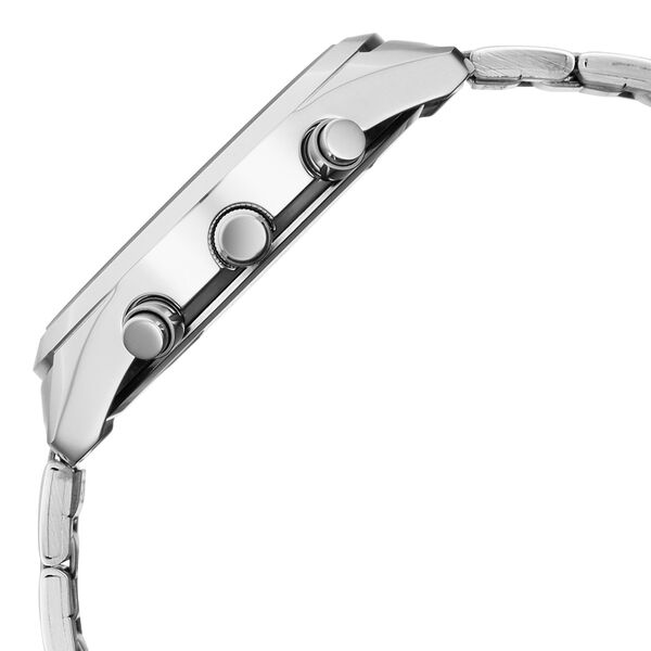 Sonata Multifunction White Dial Two Toned Metal Strap Watch For Men - image number 5