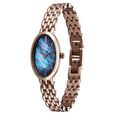 Titan Aura Quartz Analog Mother Of Pearl Dial Stainless Steel Strap Watch for Women - image number 3