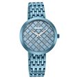 Titan Purple Unending Beauty Quartz Analog Blue Round Dial Blue Stainless Steel Strap Watch For Women - image number 0