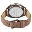 Fastrack Gelato Brown chronograph watch with Cookies n Cream dial for Guys - image number 5