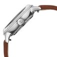 Titan Orbital Open Heart Automatic Analog with Green Dial Brown Leather Strap Watch for Men - image number 3