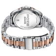 Poze By Sonata Quartz Analog Black Dial Two Toned Metal Strap Watch For Men - image number 6