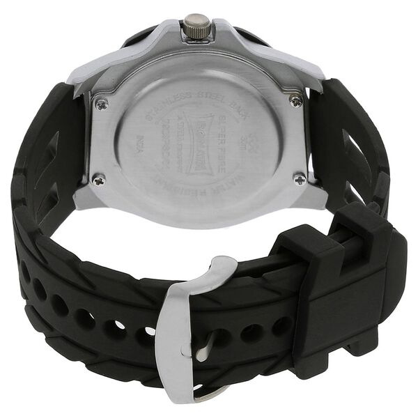 SF Quartz Analog Black Dial Plastic Strap Watch for Men - image number 3