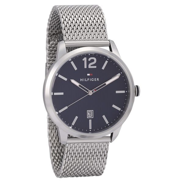 Tommy Hilfiger Quartz Analog with Date Blue Dial Stainless Steel Strap Watch for Men - image number 1