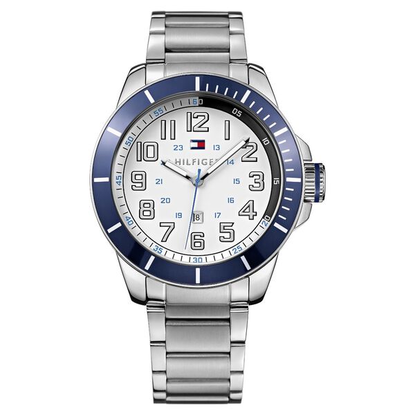 Tommy Hilfiger Quartz Analog White Dial Watch for Men - image number 0