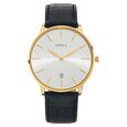 Titan Nebula Lustre 18k Gold Analog Leather Strap Watch for Men - image number 2