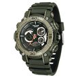 Police Quartz Analog Grey Dial Silicone Strap Watch for Men - image number 0