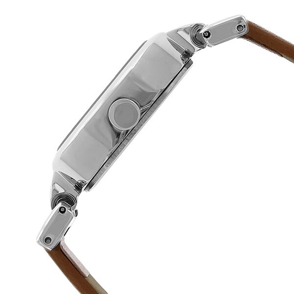 Fastrack Motorheads Quartz Analog Silver Dial Leather Strap Watch for Girls - image number 2