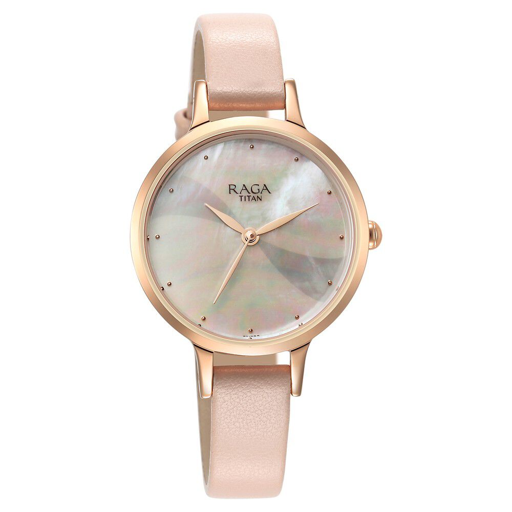 Titan raga white strap watches online