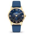 Kenneth Cole Quartz Analog Blue Dial Leather Strap Watch for Women - image number 0